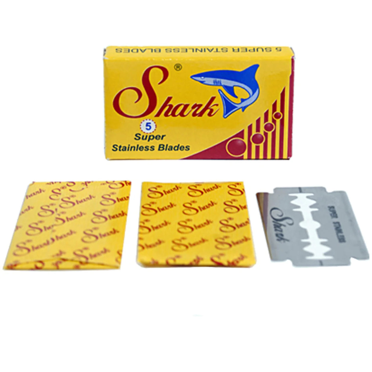 Shark Super Stainless Razor Blades - 5 Pack
