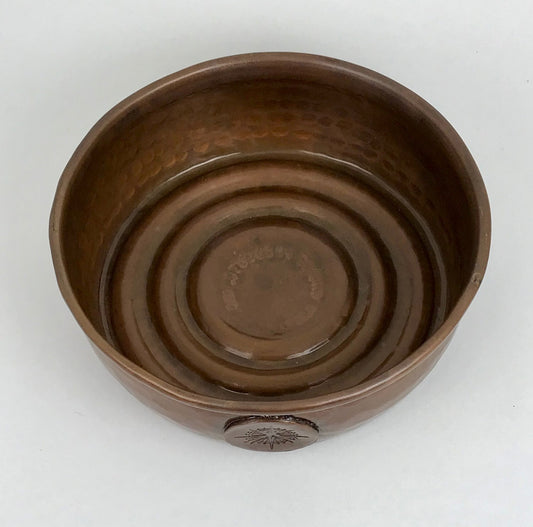 Copper Lather Bowl, Standard Weight