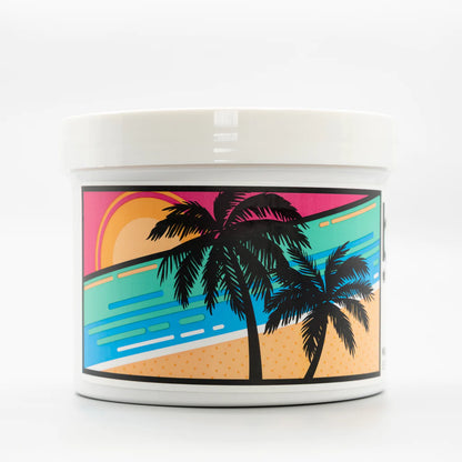 Bona Fide Endless Summer Pomade. Water-based with a high shine and fresh tropical fragrance. For all hair types.