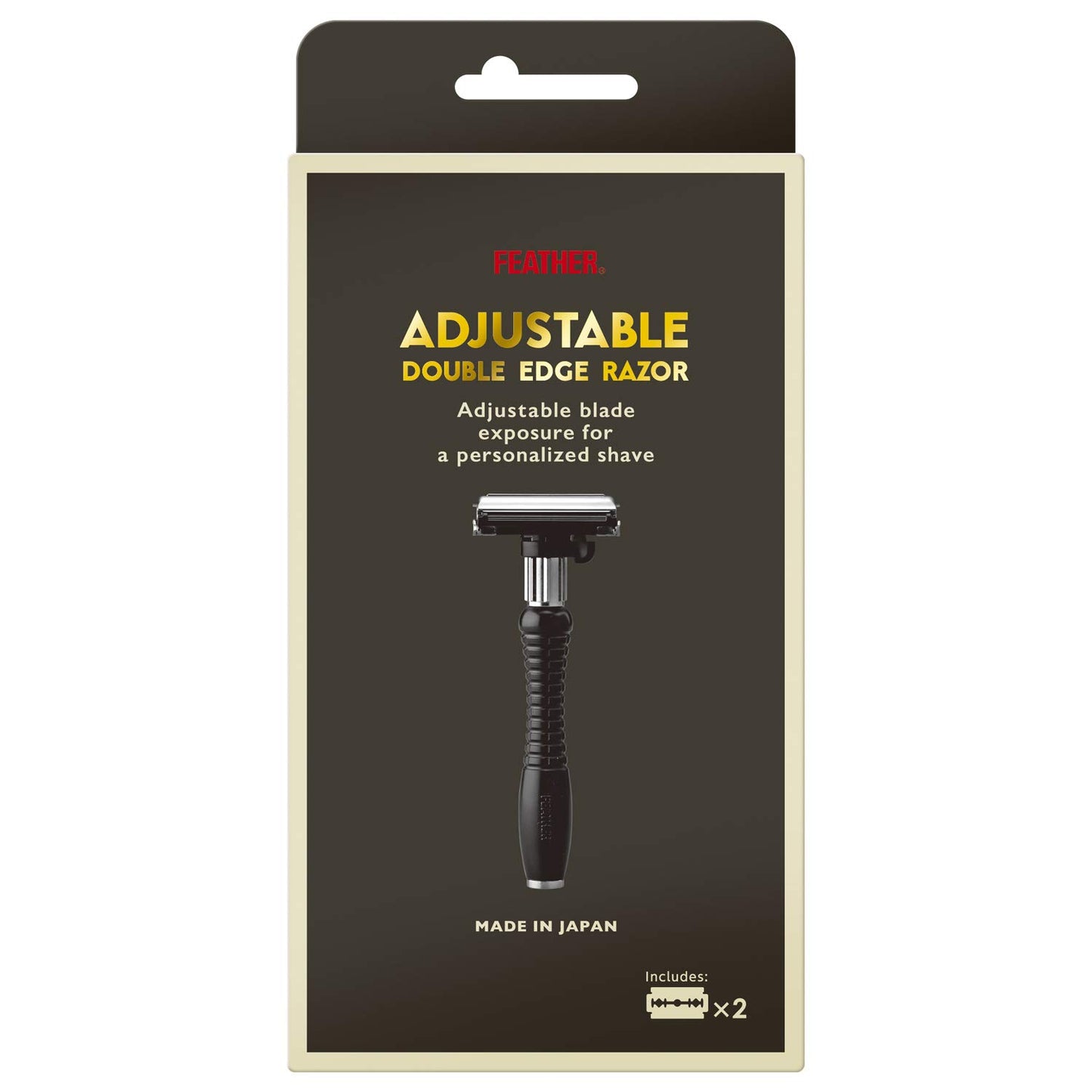 Feather Adjustable Double Edge Razor