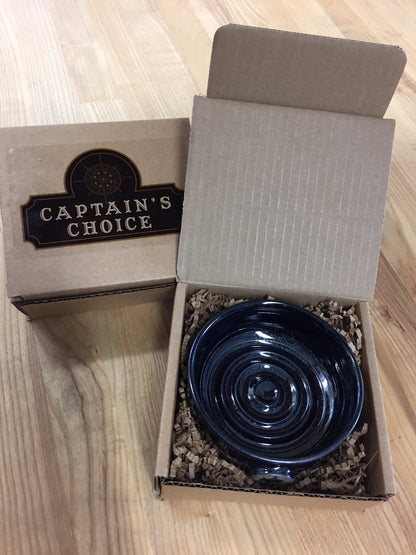 Captain's Choice Original Lather Bowl - Gunmetal