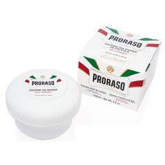 Proraso Shaving Soap in a Jar - Sensitive Skin Formula